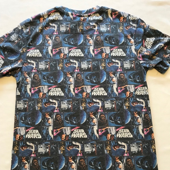 Double Sided Oversized STAR WARS XS T-shirt NWT XS - Picture 3 of 4